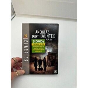 NWT New History Classics America's Most Haunted Places 5 DVDs Movies Case Sealed